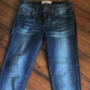 WAM Dark Denim Jeans, Junior Size 7/8